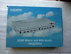 HDMI Matrix 4x4 with Audio (30Hz)