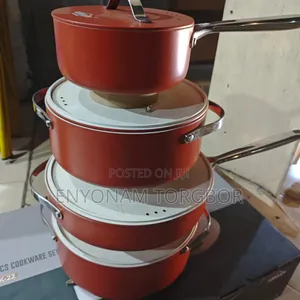 Uakeen 4-Piece Non-Stick Cookware Set