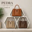 Pedra D36011 Luxury Khaki Ladies Handbag - 2