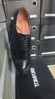 Authentic Tom Ford Shoes - Black, Men's Size 44 - 3