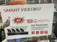 Smart VideoKit HD ColorVu 4K CCTV System - 4