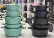 5-Piece Ribbed Non-Stick Cookware Set - 2