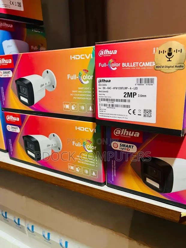 Dahua Full Color Bullet Camera 2MP with Audio - 1