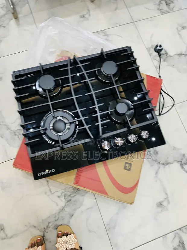 Kenwood 60cm 4 Gas Built-in Cooker Hob - 1