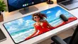 Custom Full-Colour Large Mouse Pads (60x30cm) - 5