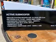 Kenwood BassPro Nano PS-W10 10" Active Underseat Subwoofer - 5
