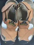 Men's Leather Sandals - Brown - 4