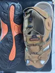 Men's Brown Leather Sandals - Size 44 - 2