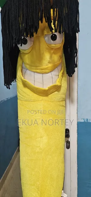 Rasta Banana Commercial Retail Mascot