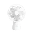 Green Lion FARO Rechargeable Fan - White - 1