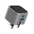 Green Lion Premium Series GaN Charger PD 35W - Gray - 1