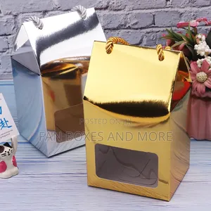 Elegant Gold, White & Silver Window Box