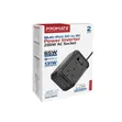 Promate Inverto-200W Multi-Port DC to AC Power Inverter - 2