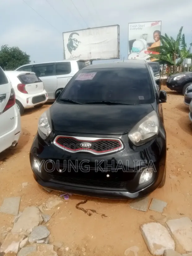 Kia Morning 2015 Black - 1