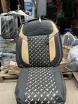 Premium Black & Tan Woven Seat Covers - 2