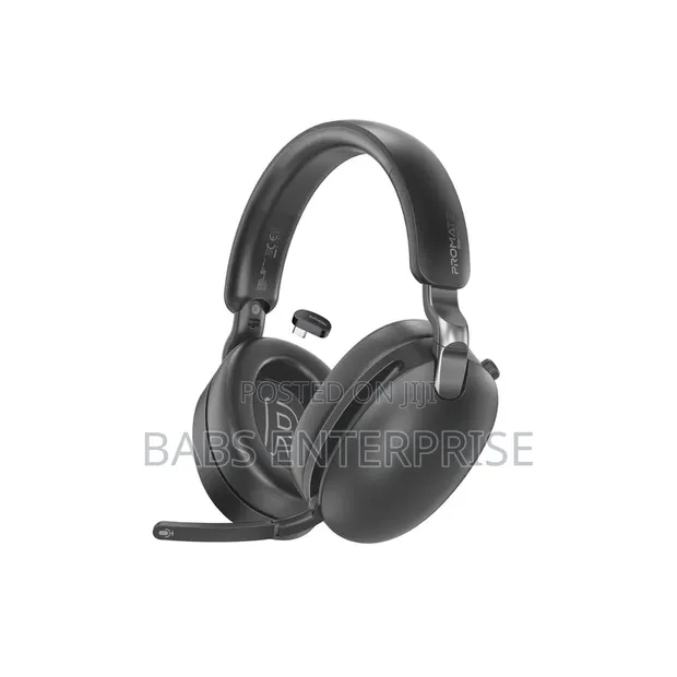 Promate Serene-2 Hi-Res Audio ANC Over-Ear Headphones - 1