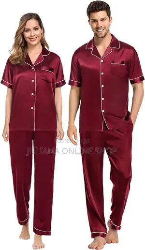 Couple Silky Pajamas - Actuel