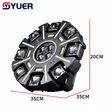 12x10W RGBW LED Bee Eye Moving Head Light with RG Laser - 2