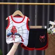 2-Piece Spiderman Basketball Wear for Children - 4