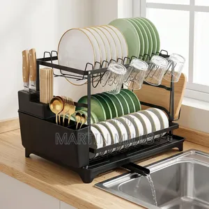 Stainless Steel Dish Rack - 2 Tier