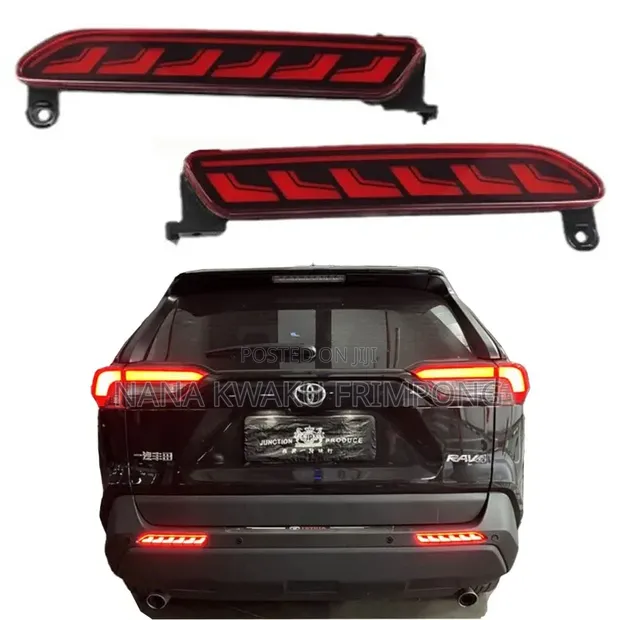 Toyota Rav4 2020-2023 Rear Bumper LED Reflector Lights - 1