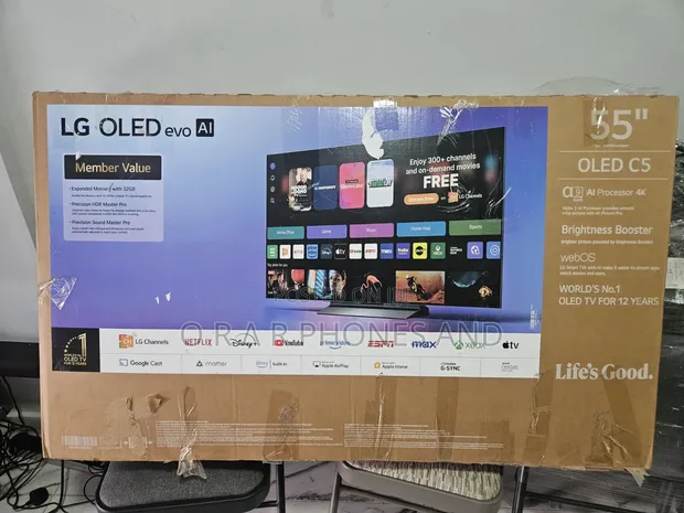 LG OLED evo C5 55" TV - 1