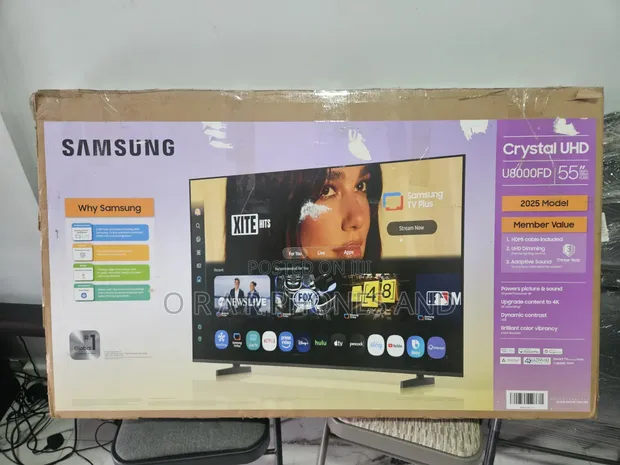 Samsung 55" 4K Crystal UHD TV (U8000F) - 1
