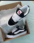 Vans Knu Skool "Black and White" Sneakers - 2