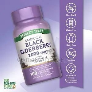 Black Elderberry 2000mg - Immune Support