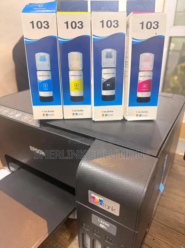 Epson Ecotank 103 Ink All Colors Set - 1