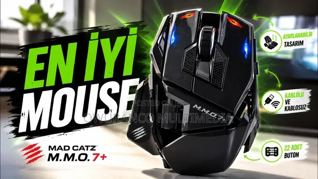 Mad Catz M.M.O.7 Gaming Mouse (UK Used) - 1