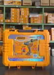 Ingco 20V 136Nm Cordless Brushless Impact Drill Kit (2x 5.0Ah Batteries) - 3