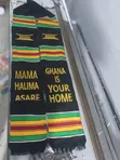 Custom Woven Kente Sash with Embroidery - 3