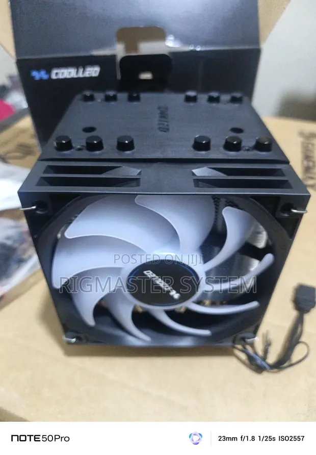 COOLLEO A60 V2 ARGB CPU Heatsink Cooler - 1