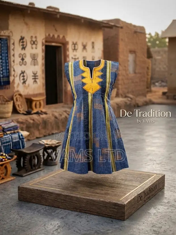Handwoven Northern Smock Dress - 1