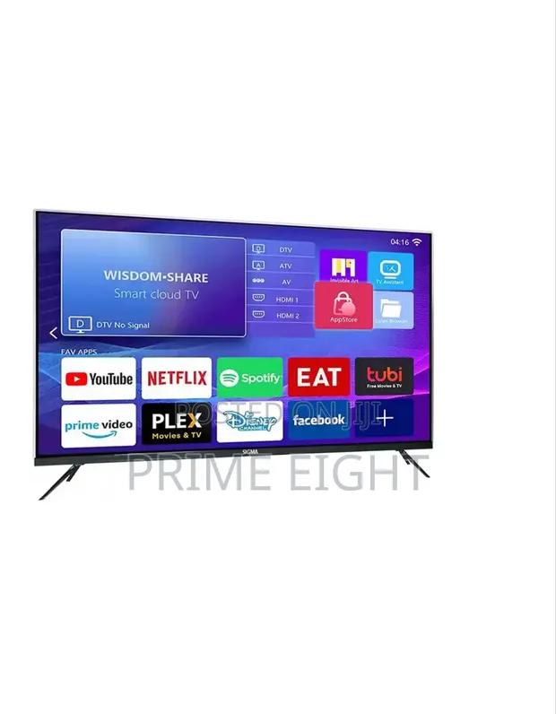 Sigma 65" Smart UHD TV (STV-KU65V6-S) - 1