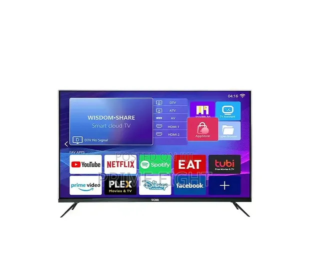 Sigma 55 Inch QLED Smart Google TV (STV-KQ55V6-S) - 1