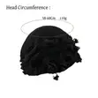 Brand New Cotton Head Turban - Black - 3