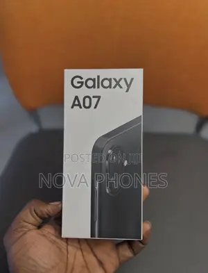 New Samsung Galaxy A07 128GB Black