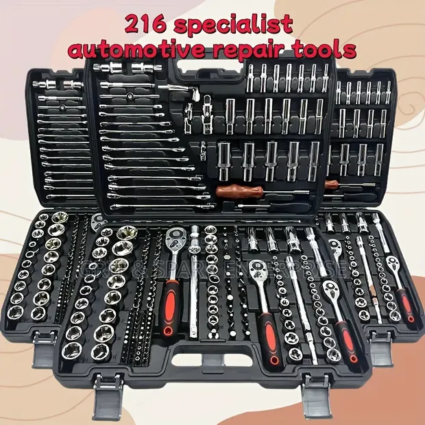 CR-V 216-Piece Automotive Mechanical Tool Set - 1