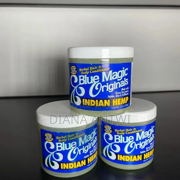Blue Magic Indian Hemp Hair Growth Oil - 1