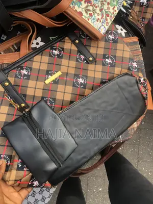 Tote Bag with Removable Pouch for Ladies