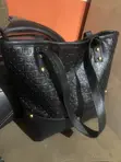 Tote Bag with Removable Pouch for Ladies - 5