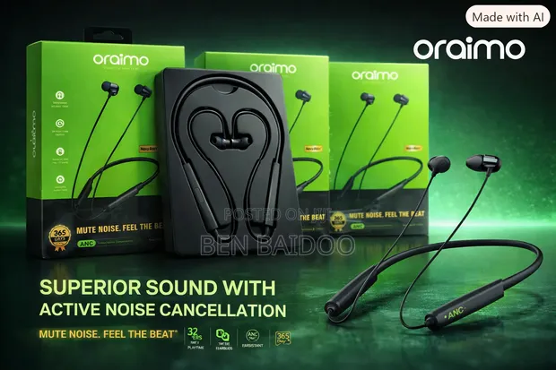 Oraimo Necklace 5 Neckband Earbuds - 1