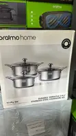 3-in-1 Stainless Steel Pot Set - 1