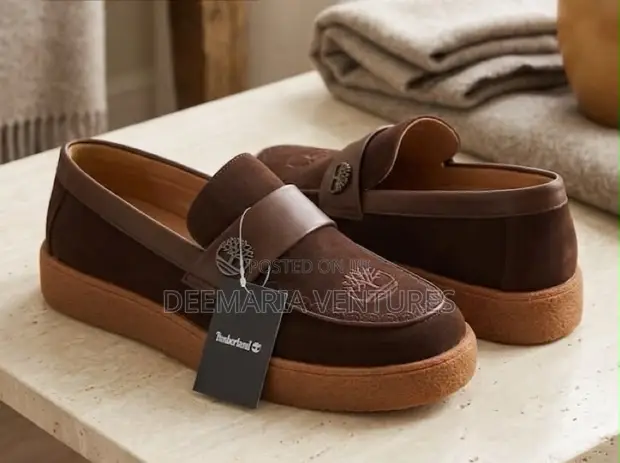 Timberland Loafers (Black & Coffee Brown) - 1