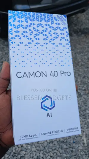 New Tecno Camon 40 Pro 5G 256GB Graphite