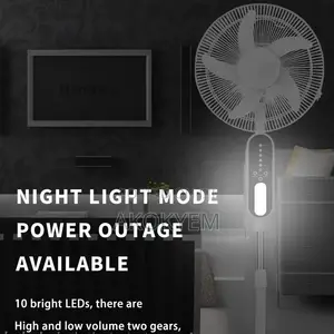 Rechargeable Solar Fan