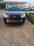 2019 Toyota Highlander XLE Burgundy - 4