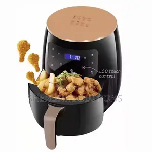 Silver Crest 6L Extra Large Smoke-Free Air Fryer - Black
